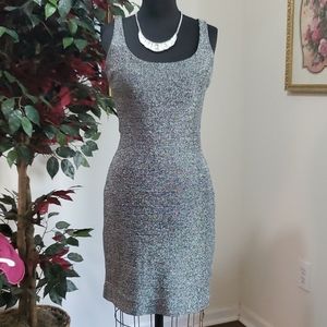 Susan by Night Figure Forming Metallic Dress - M